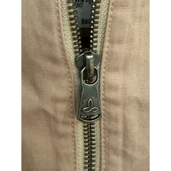 prAna Lookout Jacket | Champagne | Women’s Medium NWT | Organic Cotton & Hemp - Picture 6 of 13